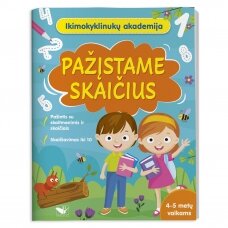 Ikimokyklinukų akademija. Pažįstame skaičius 4-5 metų vaikams