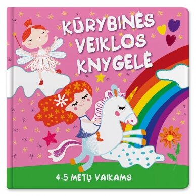 Kūrybinės veiklos knygelė 4-5 metų vaikams