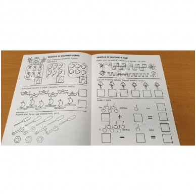 Pirmieji matematikos žingsneliai 5-6 metų vaikams 2