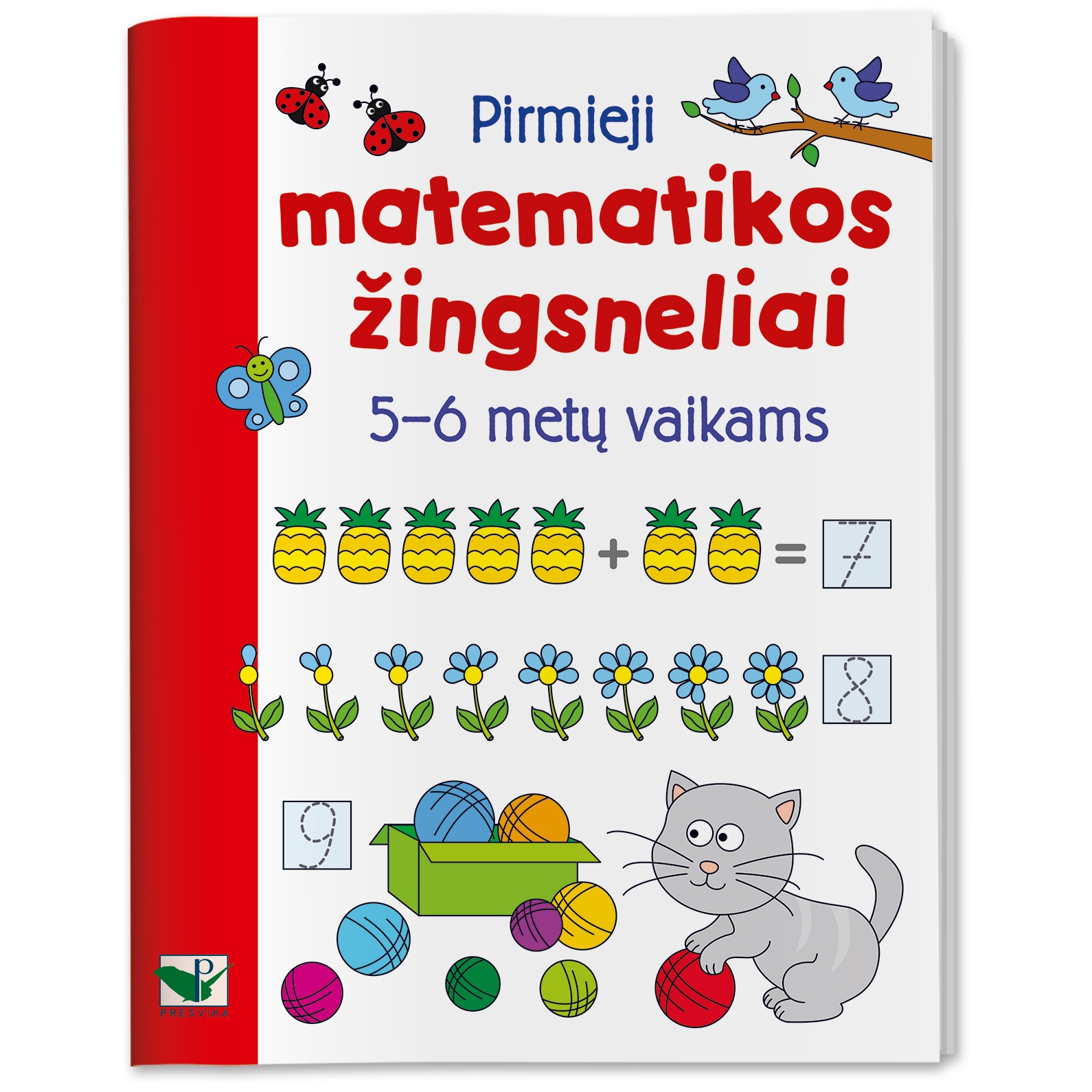 Pirmieji Matematikos Zingsneliai 5 6 Metų Vaikams Knygelės Vaikams Leidykla Presvika