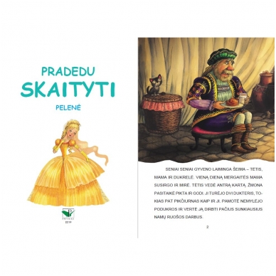 Pradedu skaityti. Pelenė 1