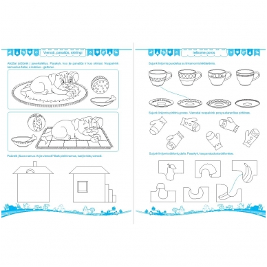 Pratimai 3-mečiui su lipdukais. Laviname dėmesį, atmintį, loginį mąstymą 7