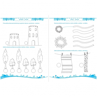 Pratimai 3-mečiui su lipdukais. Ugdome matematinį mąstymą 7
