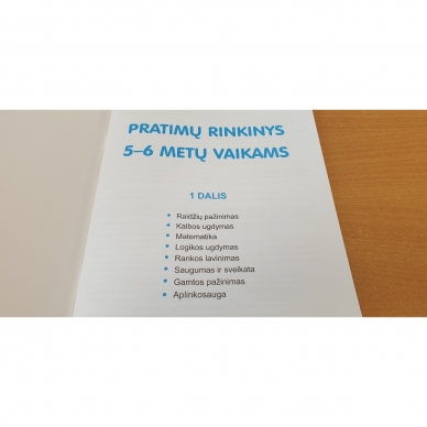 Pratimų rinkinys 5-6 metų vaikams. 1 dalis 2