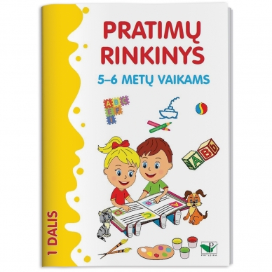 Pratimų rinkinys 5-6 metų vaikams. 1 dalis