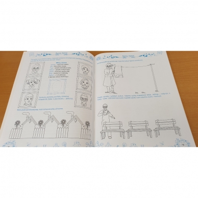 Pratimų rinkinys 5-6 metų vaikams. 1 dalis 4