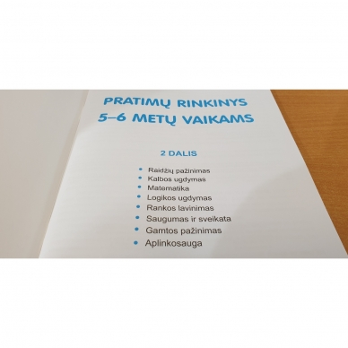 Pratimų rinkinys 5-6 metų vaikams. 2 dalis 2