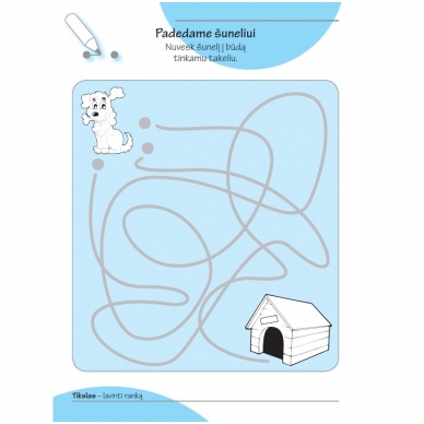 Smagios užduotys 3-4 metų vaikams. 1 dalis 4