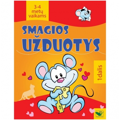 Smagios užduotys 3-4 metų vaikams. 1 dalis