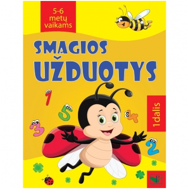 Smagios užduotys 5-6 metų vaikams 1 dalis