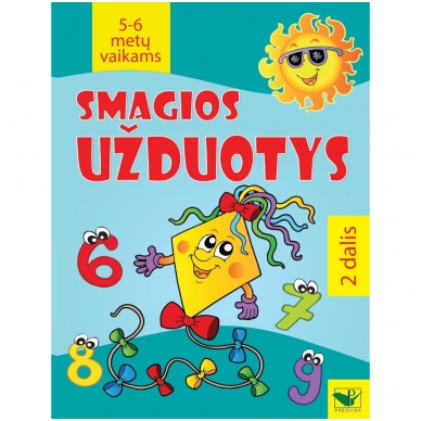 Smagios užduotys 5-6 metų vaikams 2 dalis