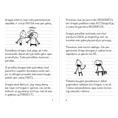 Tikro draugo dienoraštis. Raulio Džefersono knyga. Jeff Kinney 4